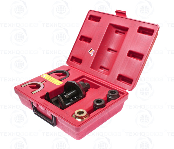 JTC-1305 ПРИСПОСОБЛЕНИЕ ДЛЯ СНЯТИЯ ВЕРХНИХ ШАРОВЫХ ОПОР ПЕРЕДНЕЙ ПОДВЕСКИ НАБОР В КЕЙСЕ (VW AUDI)